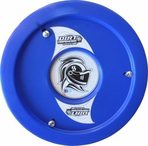 Dirt defender wheel cover dirt racing late model imca - blue