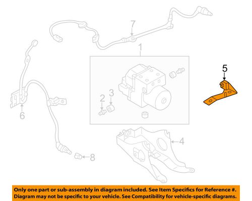 Subaru oem 97-01 impreza anti-lock brakes-g-sensor 27540fa021