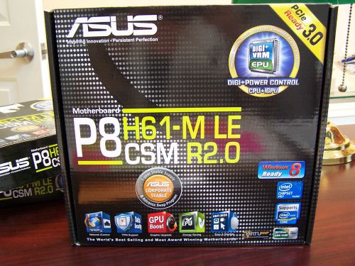 New asus p8h61 corporate stable model lga1155 motherboard