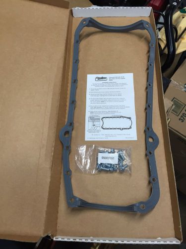 Mr. gasket 6560 molded rubber oil pan gasket for 75-85 small block chevy