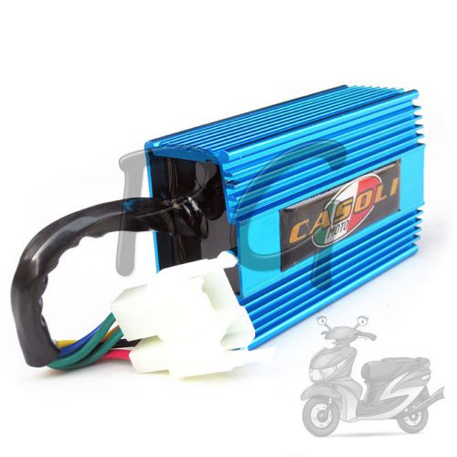 High performance blue ac cdi 6 pin for atv scooter moped  pit dirt bike