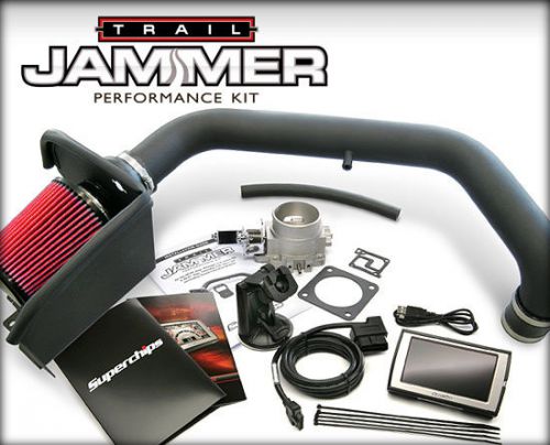 Brand new superchips trailjammer tdx tuner intake performance kit fits jeep tj