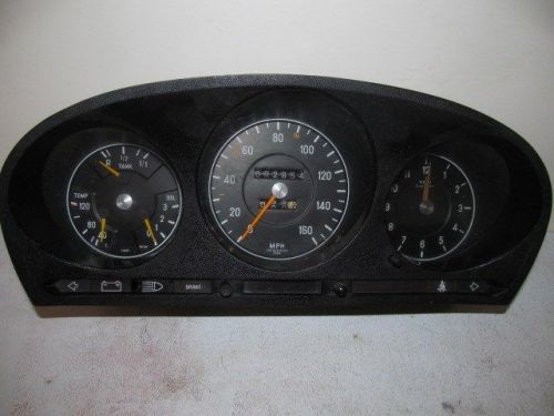 Mercedes benz w116  dash instrument cluster miles/hr #1165420201 with clock