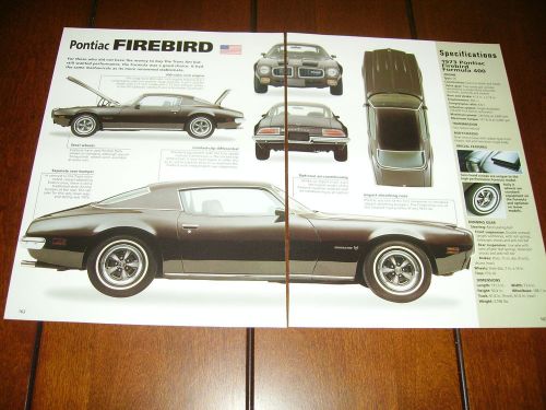 1973 pontiac firebird formula 400 ***original 2003 article***