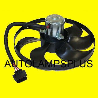 Audi tt quattro vw jetta golf cooling auxiliary fan left 250/60w 345mm diameter