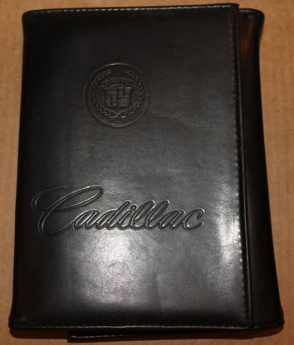 Cadillac glove box owner&#039;s user&#039;s manual booklet case owner user