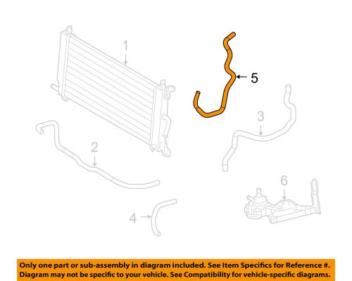 Toyota oem inverter cooling-hose 8724548690