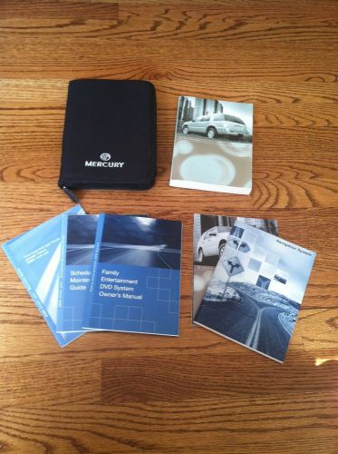 2006 mercury mountaineer owners manual set