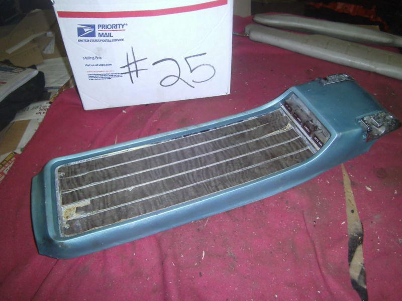 Thunderbird over head roof console low fuel flasher seat lights hot rat rod look
