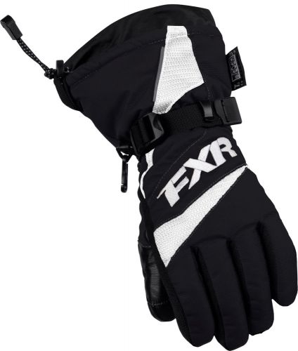 Fxr helix child race gloves black/white