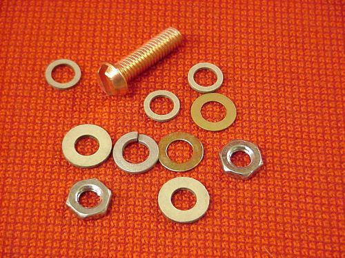 Starter field coil terminal stud kit fits delco remy 6 volt