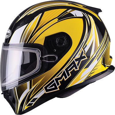 Gmax g2491237 ff49 sektor snow helmet xl yellow/white/black