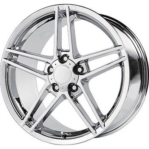 V1145-916179c 19x10 5x4.75 (5x120.65) wheels rims chrome +79 offset alloy