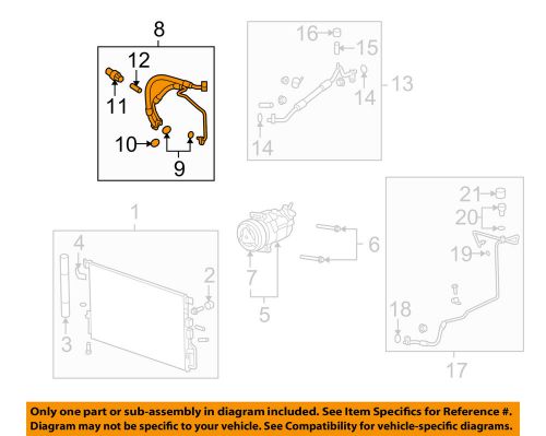 Gm oem-ac hoses 22758954