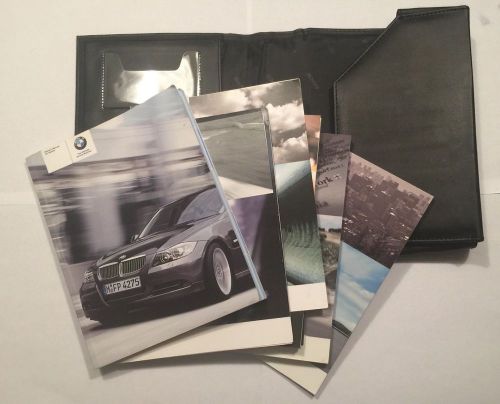 Bmw 3 sedan owners manual 2007 complete