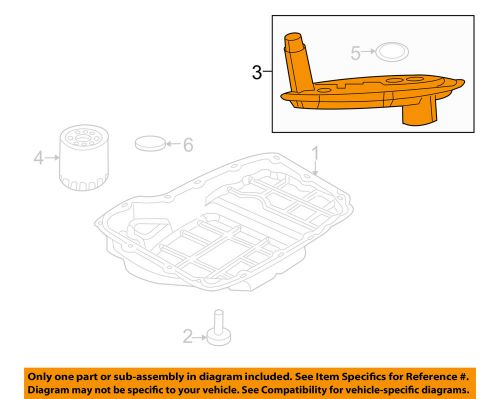 Chrysler oem automatic transmission-filter 5013470ae