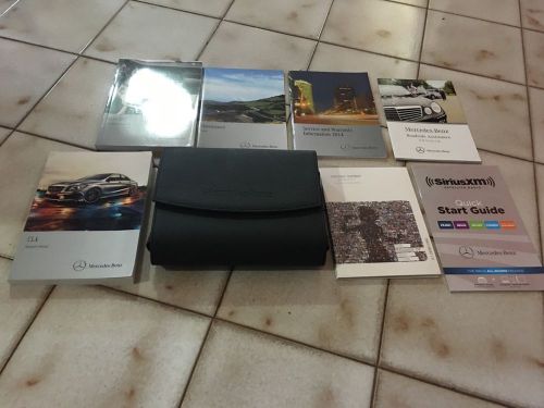 2014 mercedes- benz cla owner manual ( free shipping )