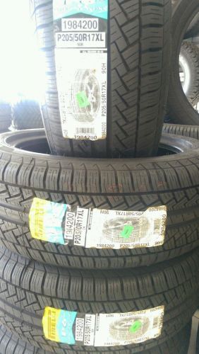 4 new 205/50r16 pirelli p6 plus 11/32 nds of tread