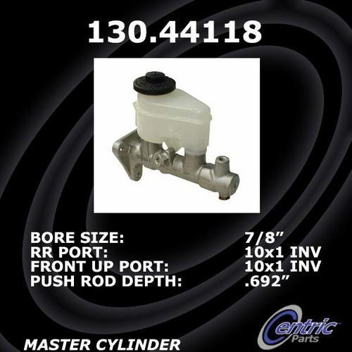 Centric 130.44118 brake master cylinder-premium master cylinder