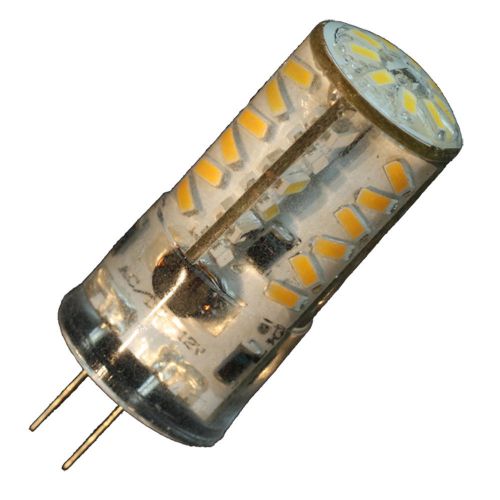 Lunasea lighting llb-21hw-61-00 lunasea warm white g4 led bulb 3w 12v bottom pin