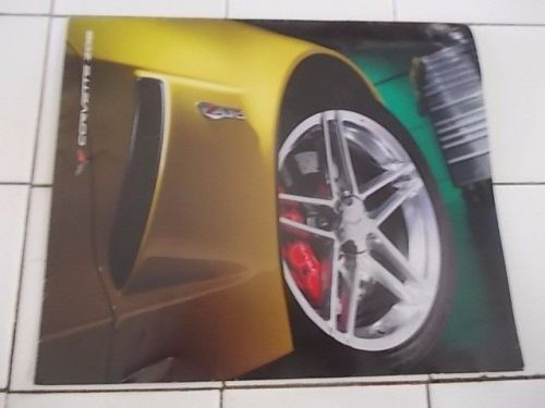 2006 chevrolet corvette z06 original fold out brochure