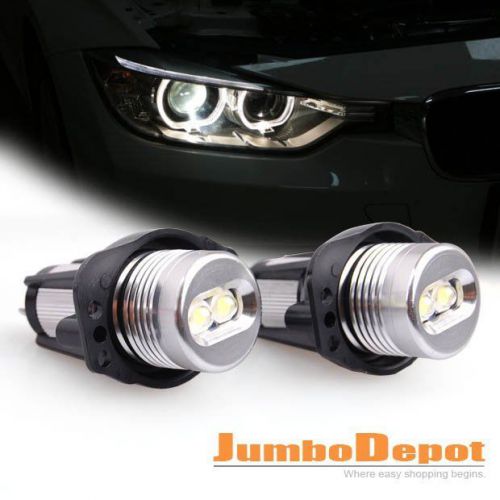 2x 6w white angel eye ring marker led bulb light for 06-08 bmw e90 e91 328i 335i