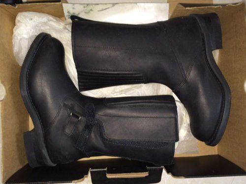 New in box river road turnpike cruiser motorcycle tour men&#039;s leather boots