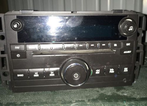 2009 sierra radio oem