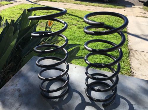 Bmw e30 3-series front axle barrel coil spring pair left right 1988-91