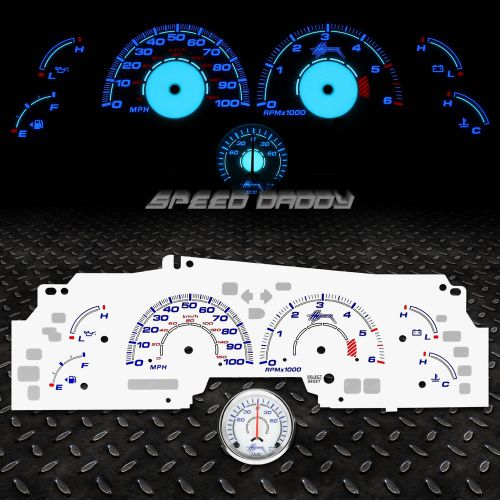 Reverse indiglo glow gauge dash face el cluster for 00-03 f150 digital odometer