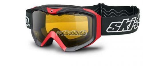 Ski-doo holeshot goggles - red