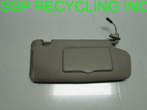 02 03 04 05 subaru legacy right passenger sun visor sun block 92011ag58aor oem