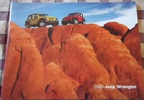 New 2009 jeep wrangler unlimited rubicon sahara x specs literature brochure