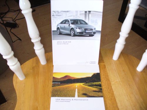 2011 11 audi a4 owners manual 8