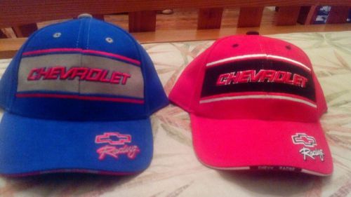 Chevrolet racing hats!