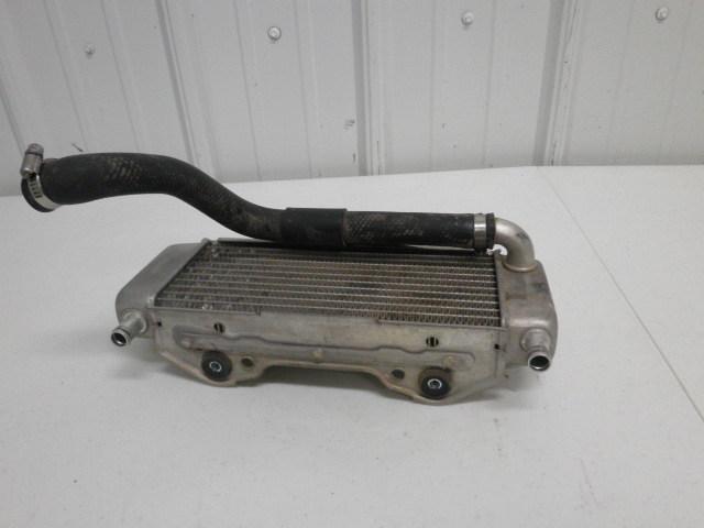 2005 kawasaki kx250 kx 250 2-stroke oem left radiator with hose 05 06 07