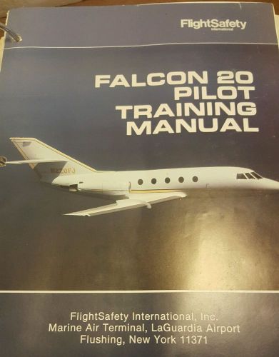 Flight safety international- falcon 20 training manual