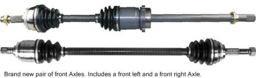 Pair new front right &amp; left cv drive axle shaft assembly for nissan maxima