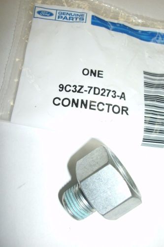 Ford 9c3z7d273a fitting oil tube connector e150 e250 f250 excursion