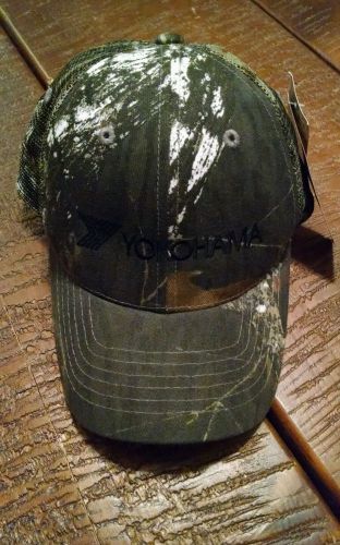 Yokohama tire mossy oak camouflage hat cap new with tags