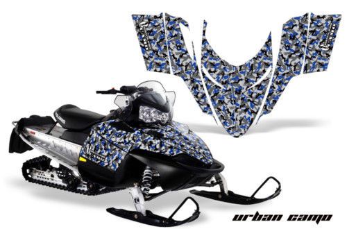 Polaris sled graphic wrap kit rmk shift ho urban camo