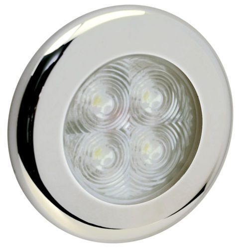 White marine boat car rv led courtesy dome cabin light