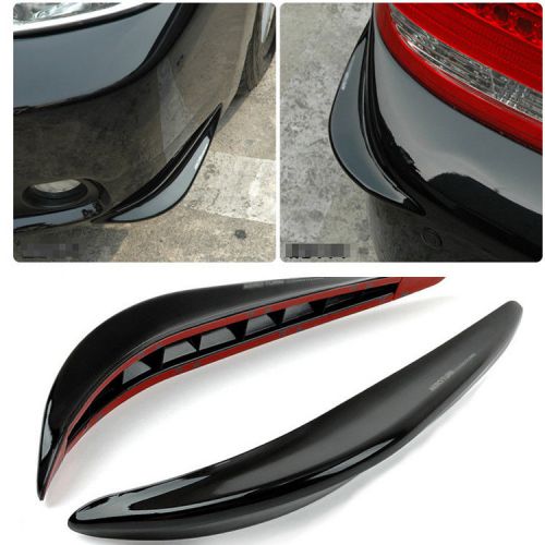 2pcs black color 300mm*150mm*45mm bumper protector corner guard scratch sticker