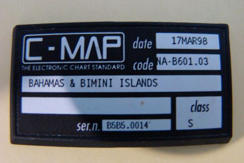 C-map chart card for bahamas &amp; bimini islands