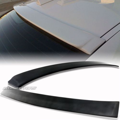 06-13 lexus is 250 350 is-f unpainted premier black abs rear roof wing spoiler