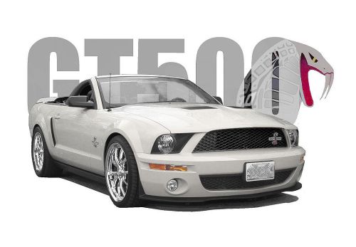 T-shirt 2007 gt500 shelby mustang