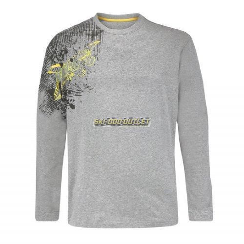 Ski-doo long sleeve t-shirt - heather grey