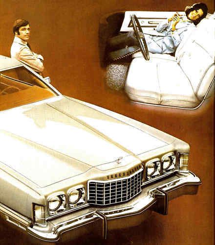 1975 ford thunderbird 20th anv factory brochure--t-bird