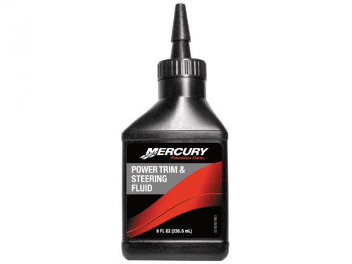 Oem mercury marine power trim &amp; steering fluid 8oz 92-858074k01