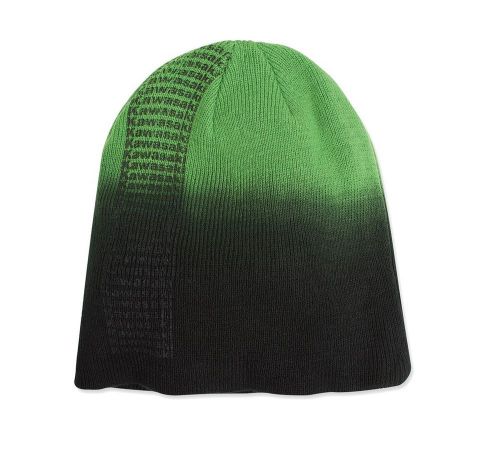 Kawasaki  ombre beanie cap- green ~osfm